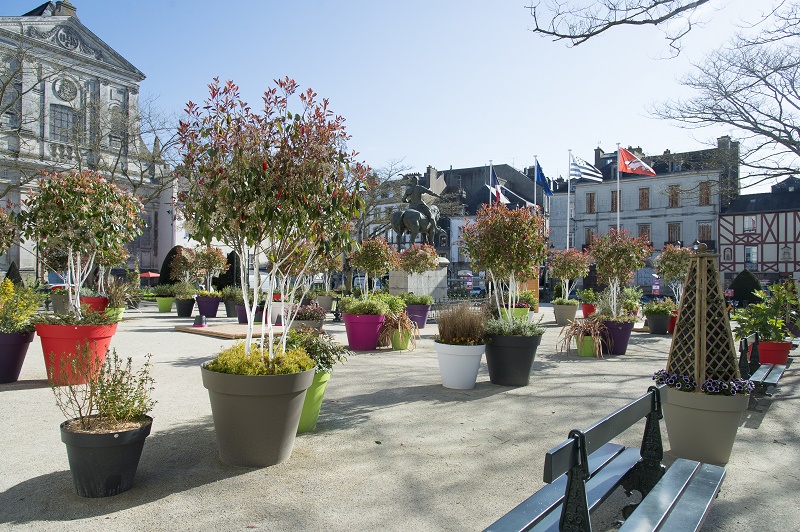 Place Maurice Marchais Le Jardin des Potssibles Jardins Éphémères 2015